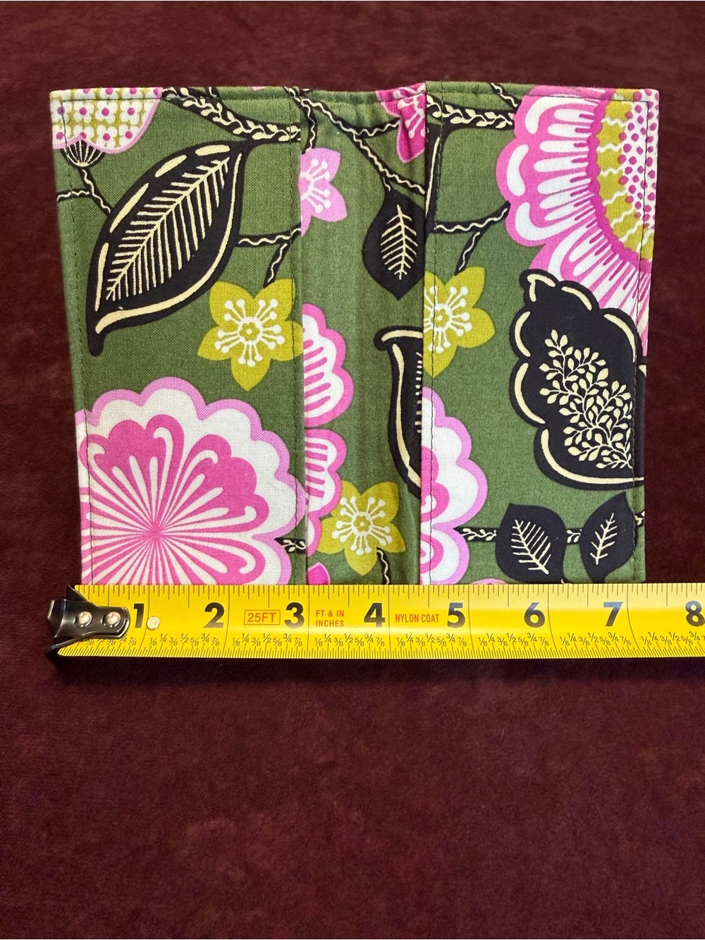 Vera Bradley Checkbook Cover in Olivia Pink - Picture 5 of 9